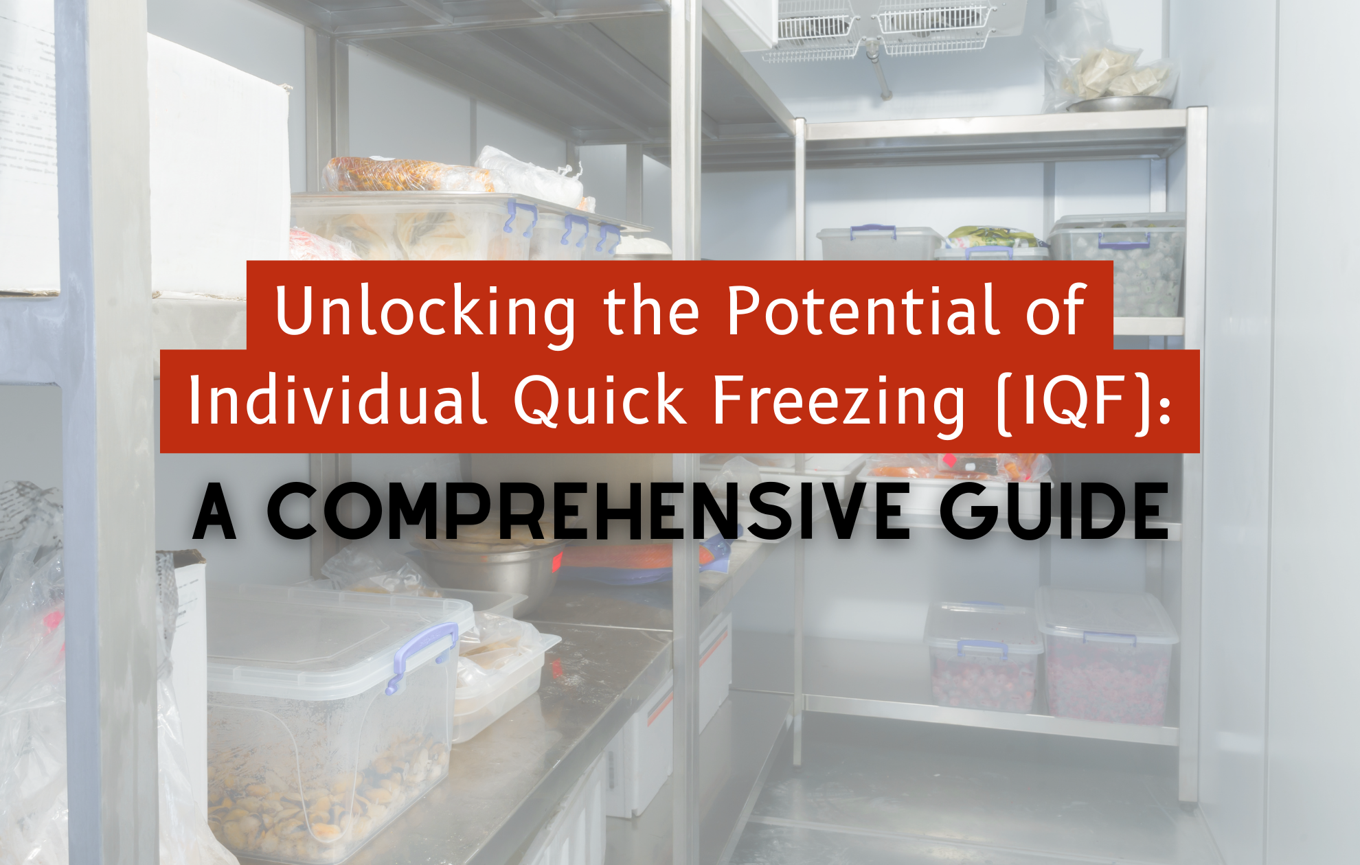 Unlocking the Potential of Individual Quick Freezing (IQF): A Comprehensive Guide