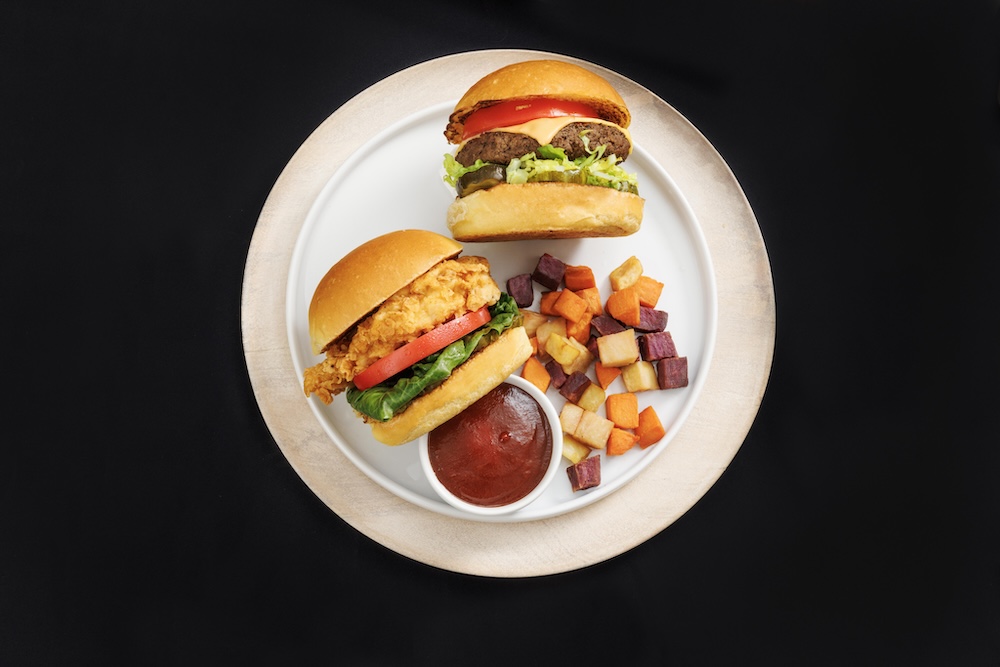 Tri Color Diced Sweet Potatoes