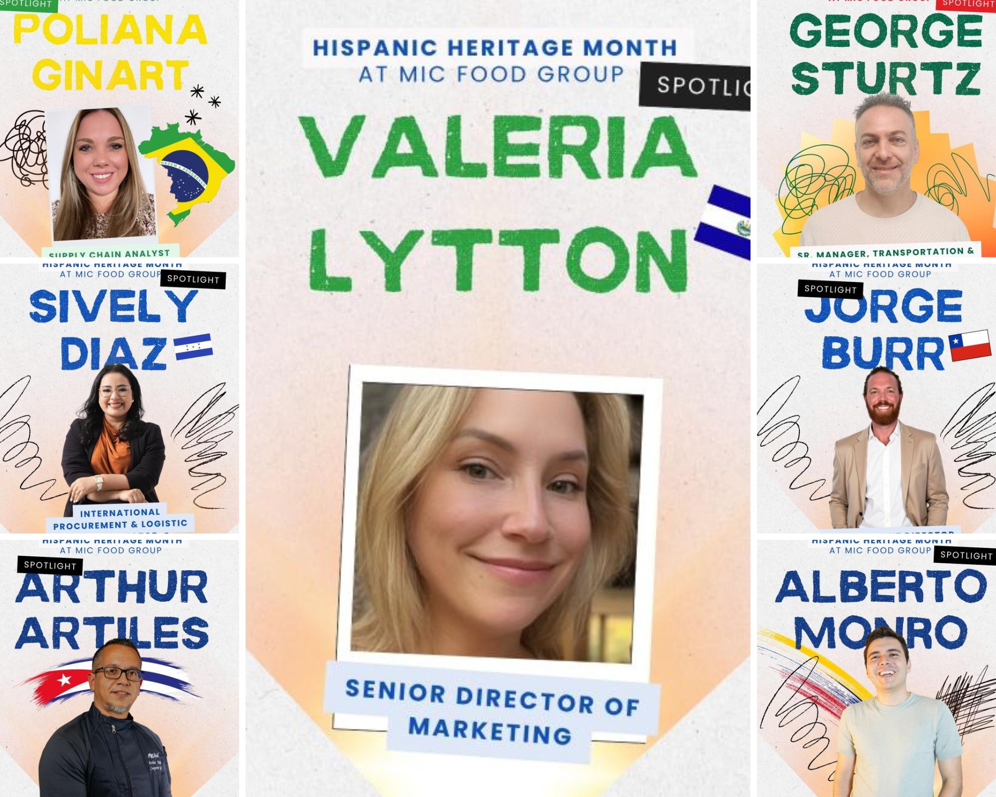 Celebrating Hispanic Heritage Month at MIC Food Group®: Stories From Our Team