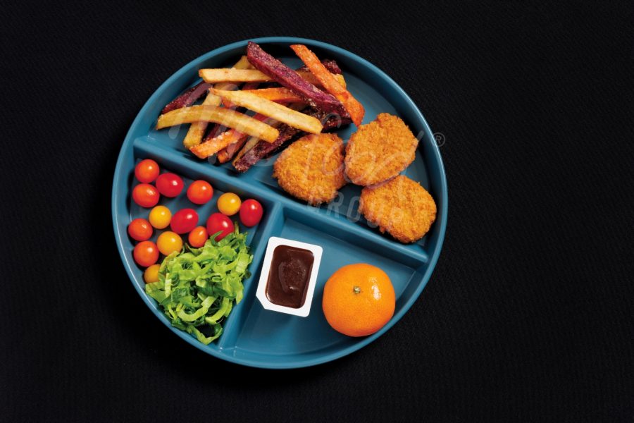 Tri Color Fries with Chicken Nuggets K12 - WATERMARK