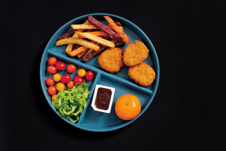 Tri Color Fries with Chicken Nuggets K12